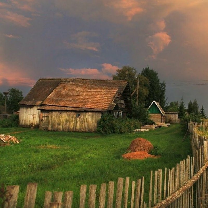 Поселок русская деревня