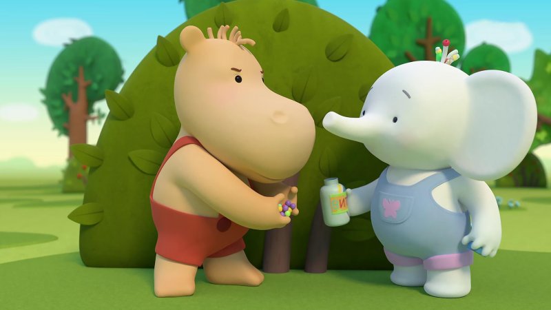 Герои мультика Тима Тома