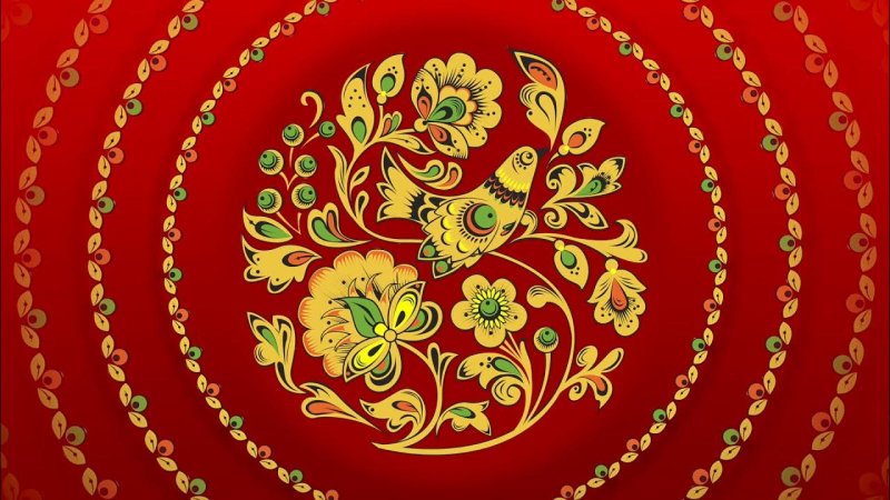 Хохлома узоры