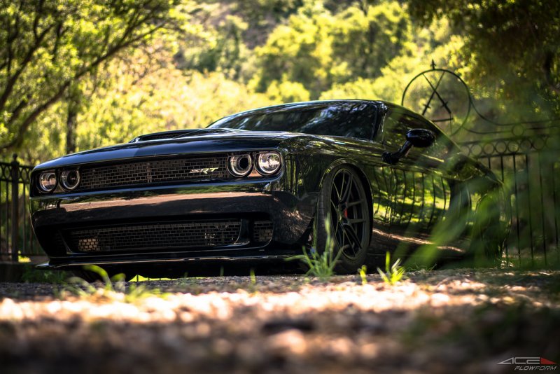 Dodge Challenger srt 4к