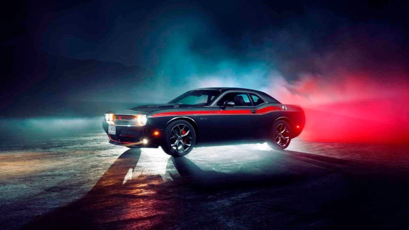 Dodge Challenger 4к