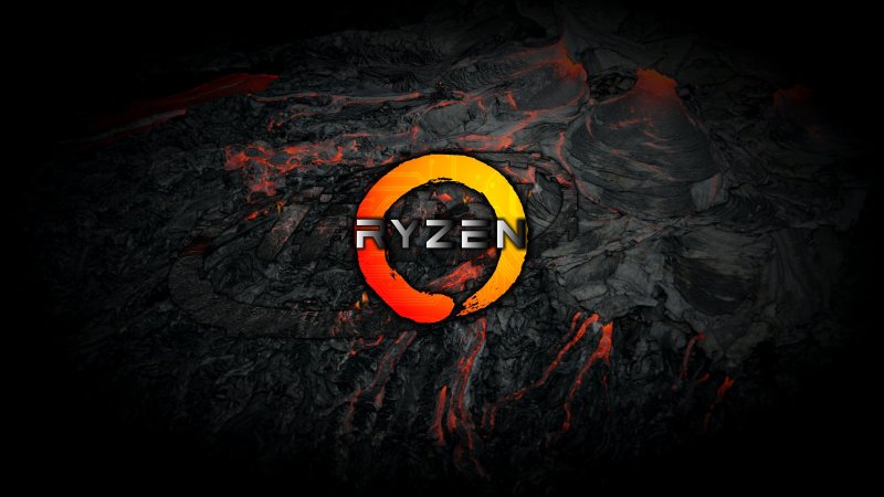 Заставка Ryzen