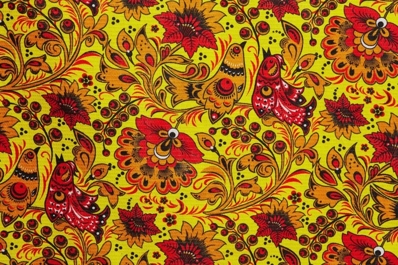 Народная Хохломская роспись