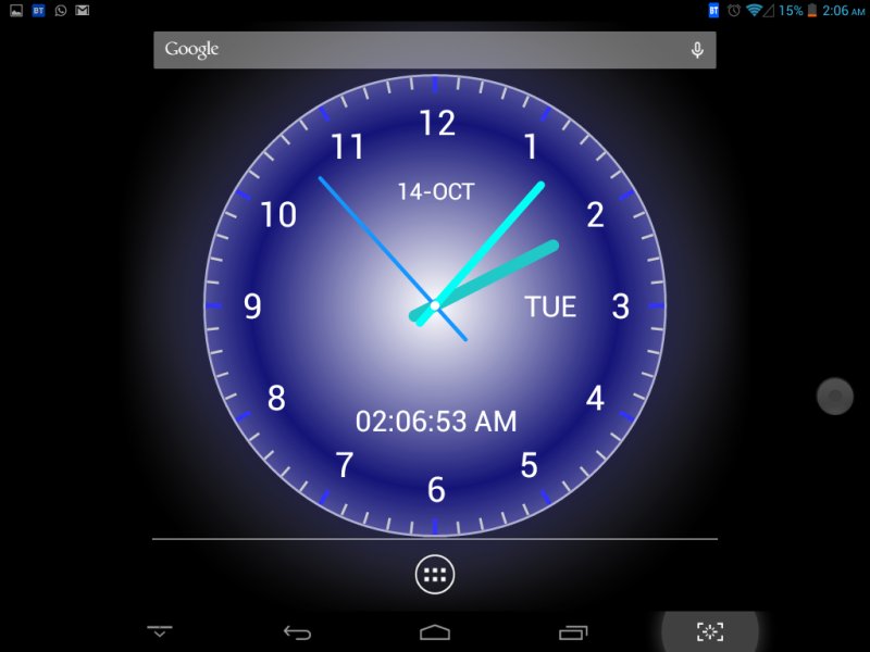 Экранные часы