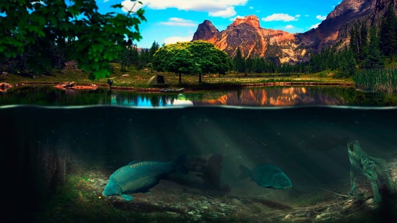 Рыбалка обои на рабочий стол 1920х1080