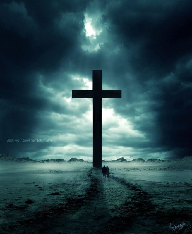 Красивый христианский крест