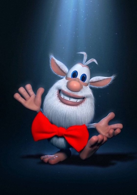 Герои мультика Буба