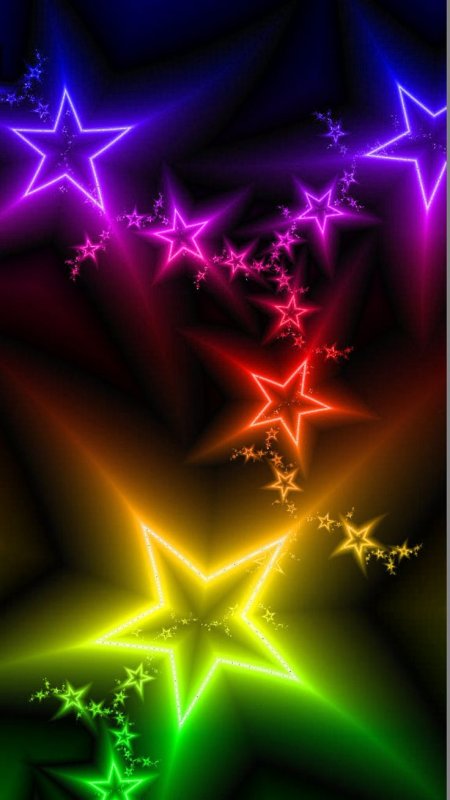 Разноцветные звезды