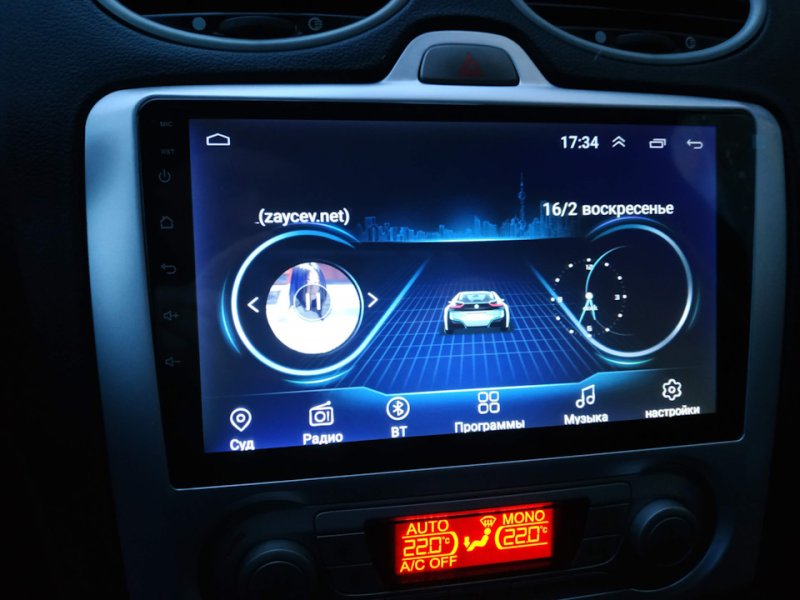 Китайская магнитола на андроиде 9.1