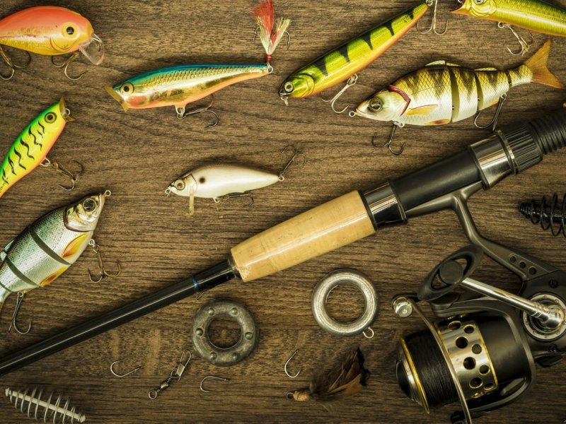 Рыболовные снасти удочки