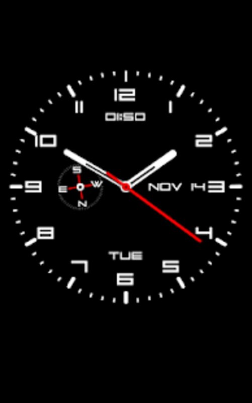 Заставка на часы