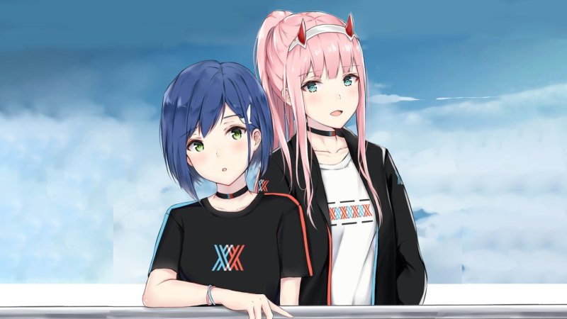 002 И Ичиго Darling in the FRANXX