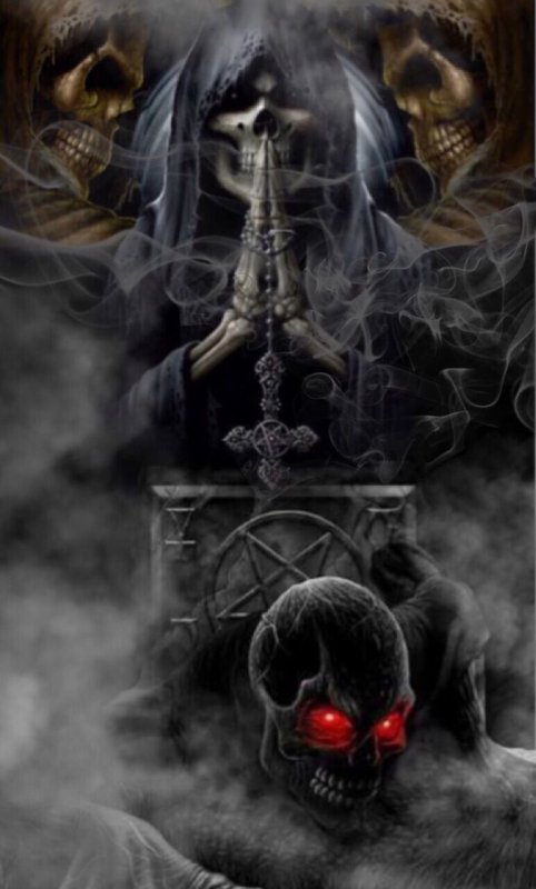Череп на заставку