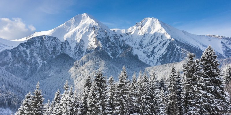 Словакия Татры зима