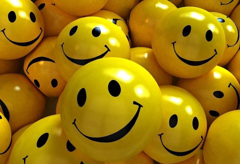 Желтая улыбающаяся рожица