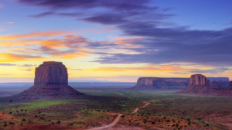 Долина монументов, штат Юта, США