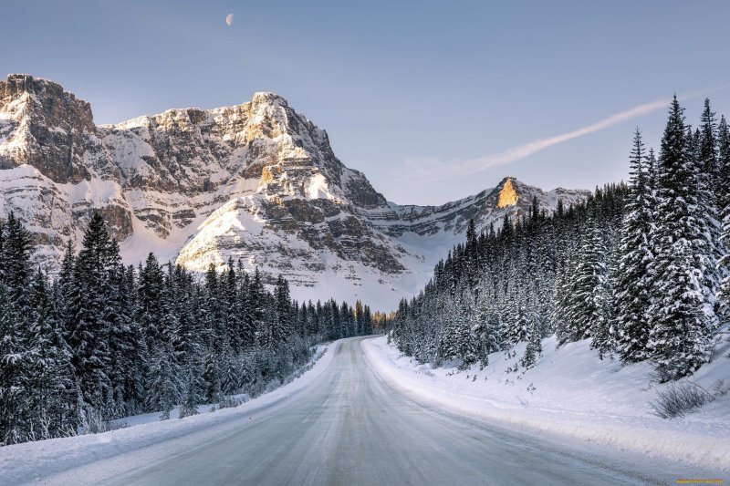 Красивые зимние горы