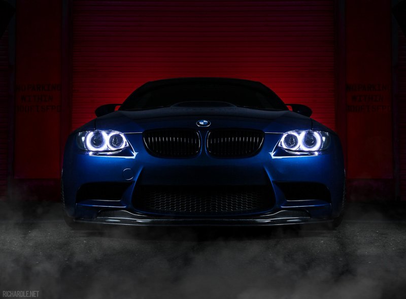 BMW m3 в темноте