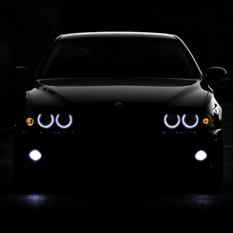 BMW e39 m5 черная