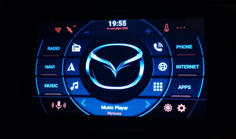 Мазда 6 GH магнитола на андроиде