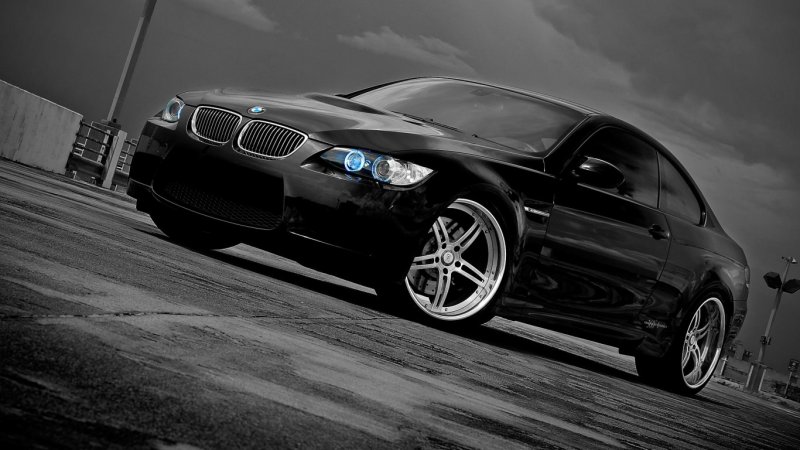 BMW e92 черная