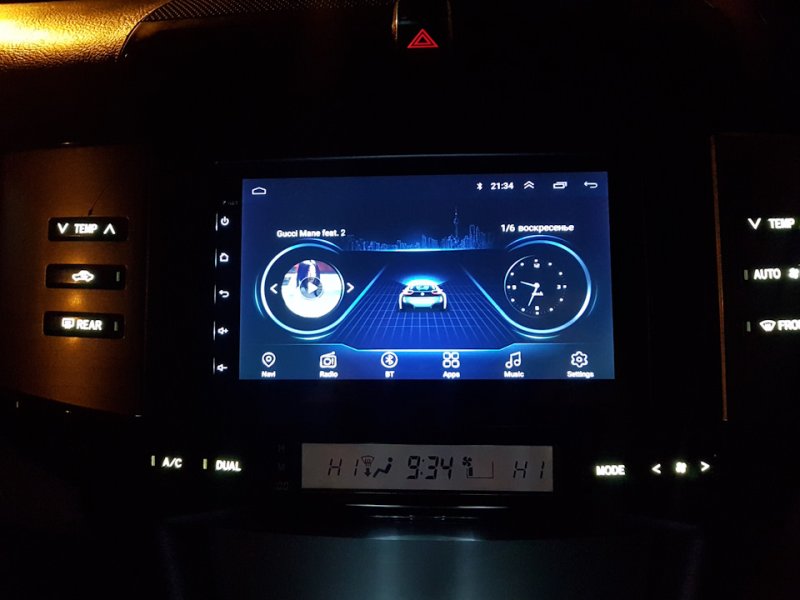 Эквалайзер китайской магнитолы 2 Дин андроид