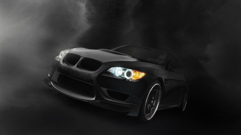 BMW m5 черная