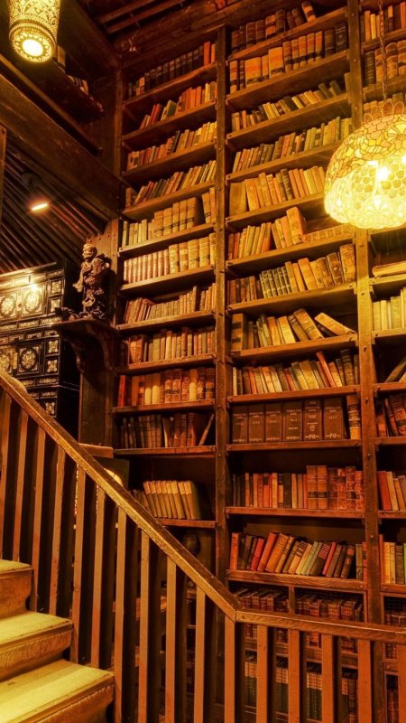 Библиотека фон