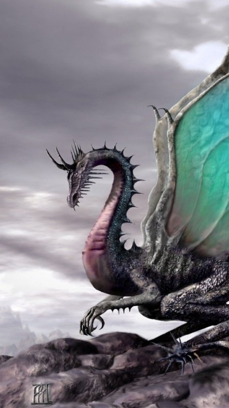 Лиловый дракон