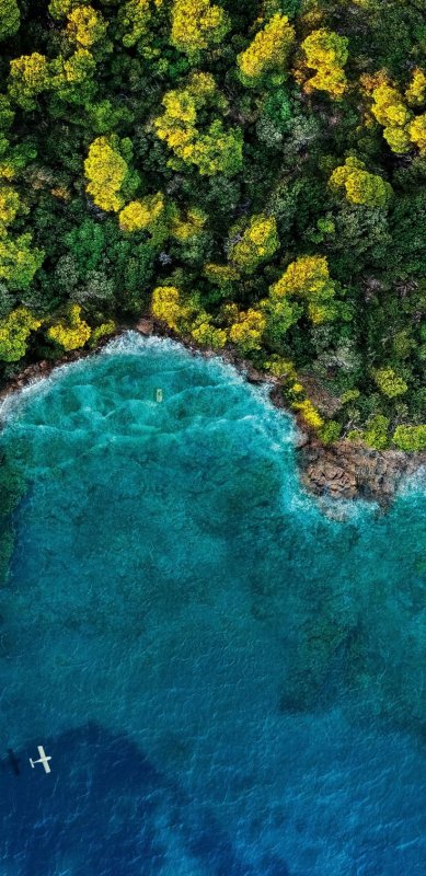 Океан вид сверху