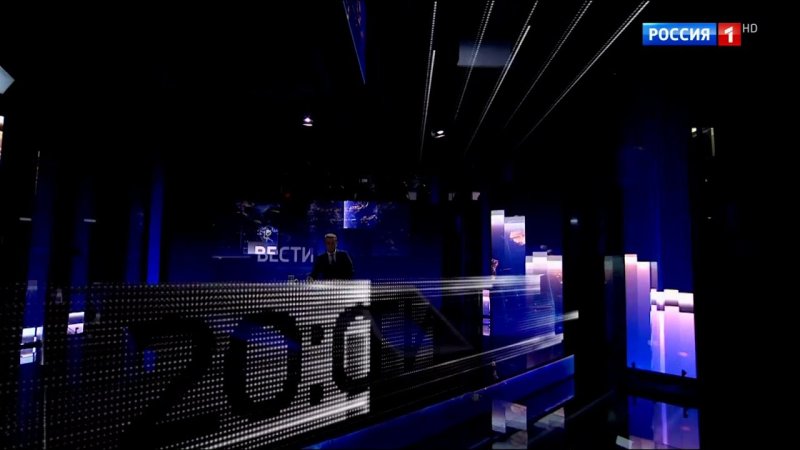 Заставка вести в 20 00 Россия 1