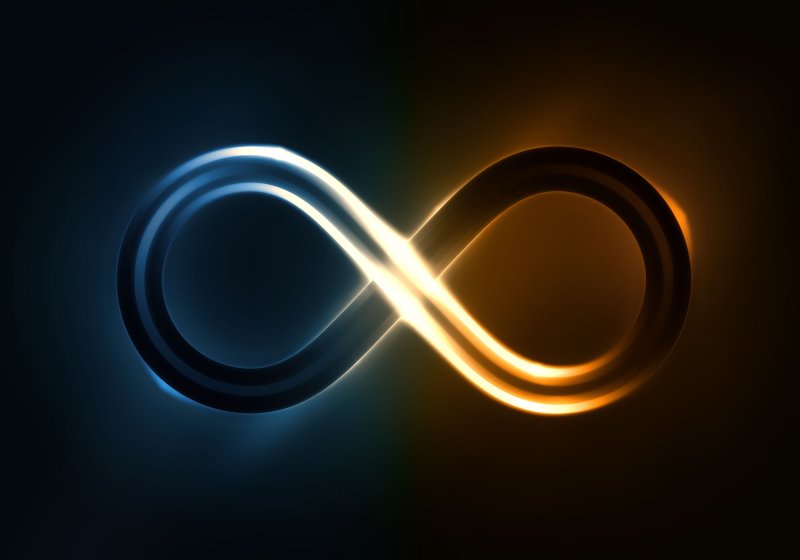 Красивый символ бесконечности