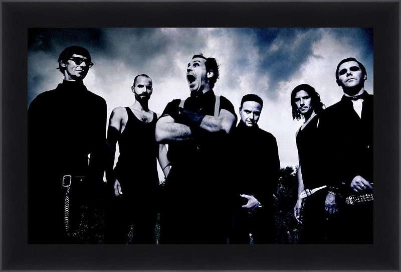 Постер группы рамштайн