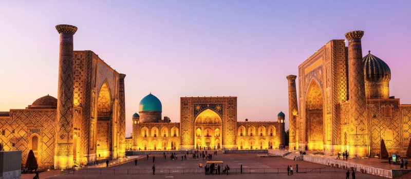 Площадь Регистан Бухара