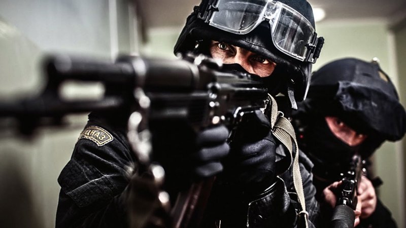 Боец спецназа