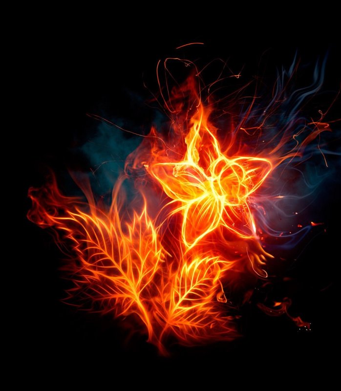 Красивый огонь