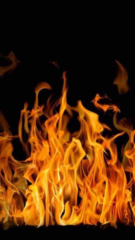 Фон пламя