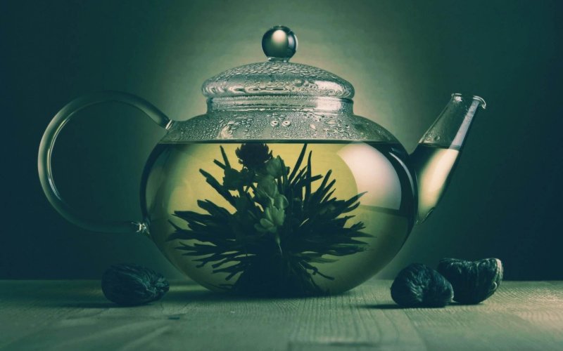 Чай в чайнике