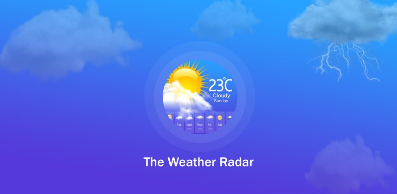 Заставка прогноз погоды