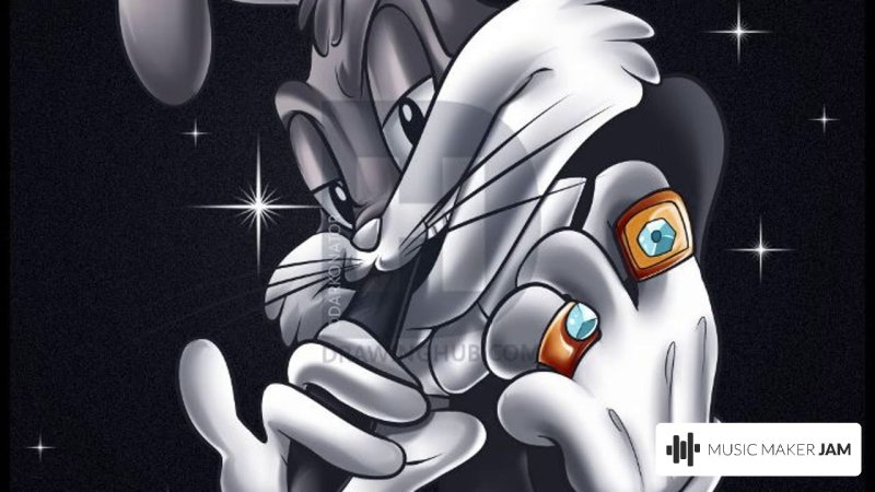 Кролик Багз Банни с деньгами