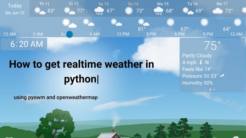 Живые погодные обои