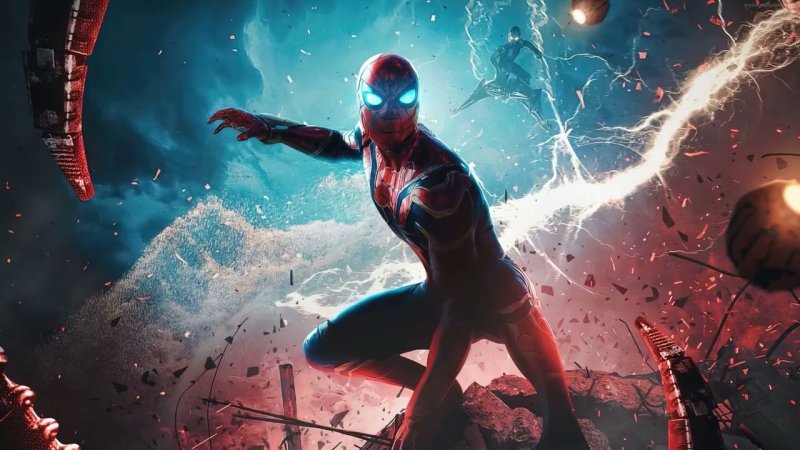 Обои с человеком пауком том Холланд