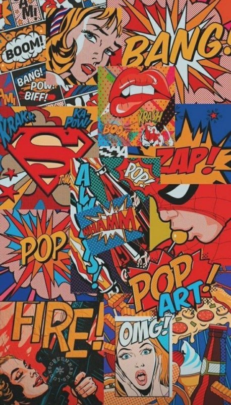 Рисунки в стиле поп-арт