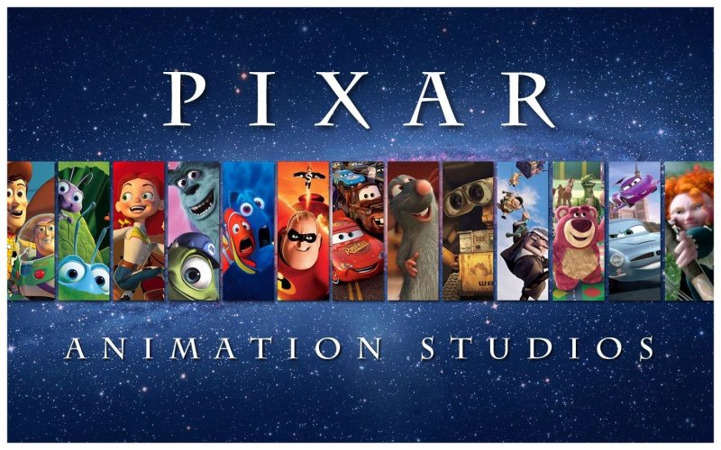 Pixar студия мультики