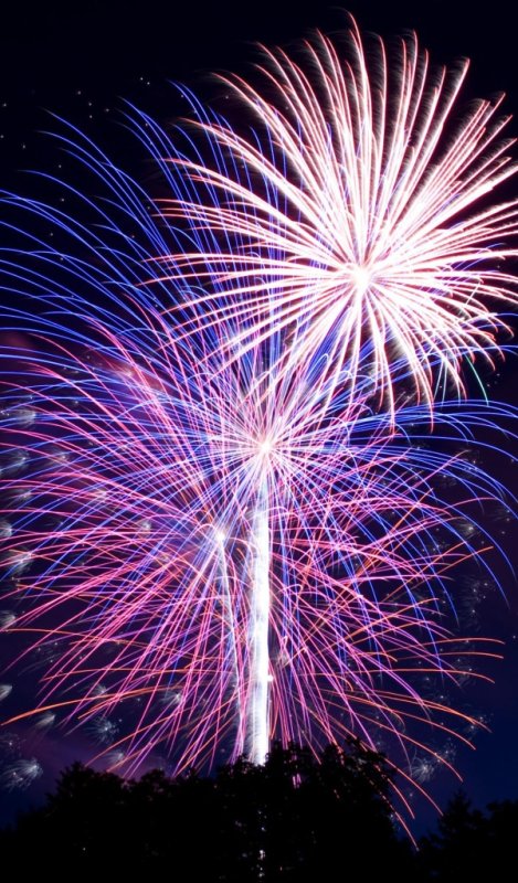 Необычный салют