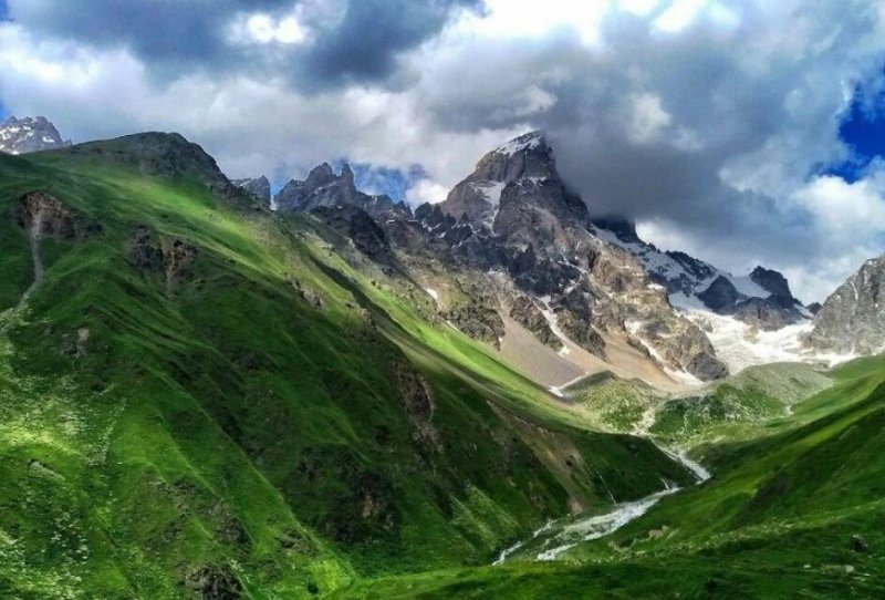 Горная Сванетия Грузия