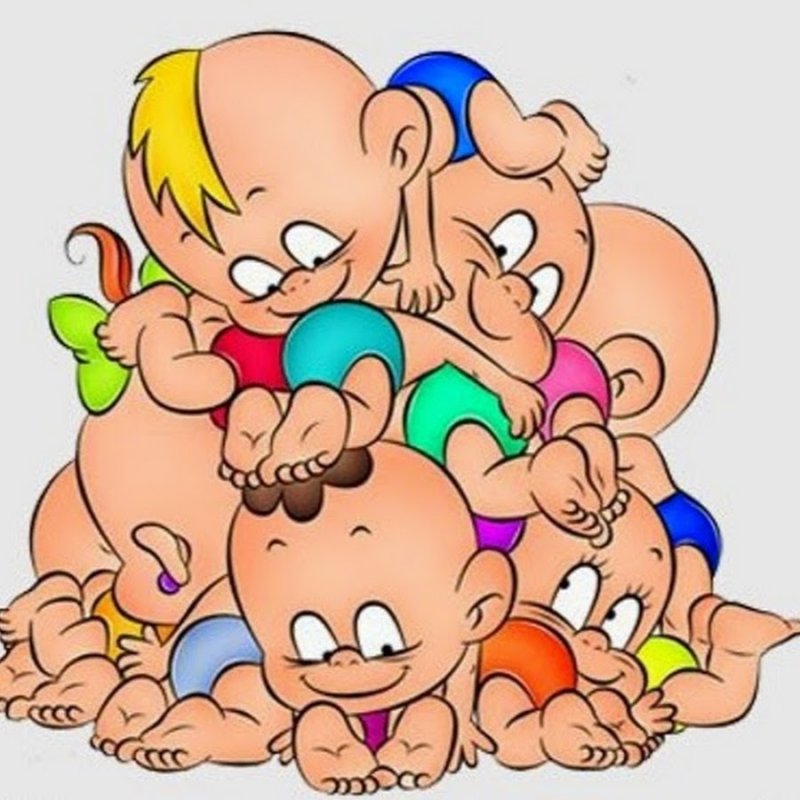 Мультяшные малыши