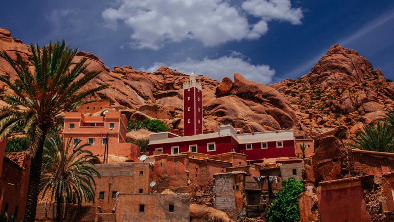 Марокко развалины Фес клон