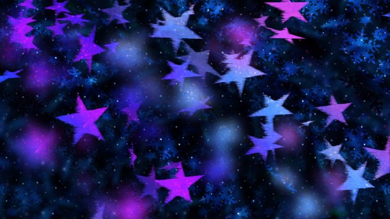 Разноцветные звезды