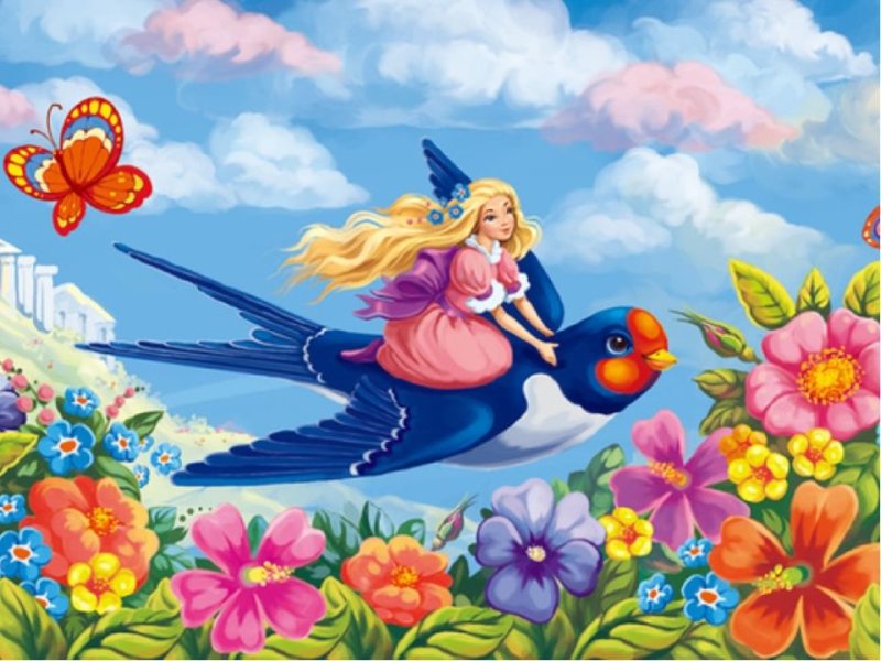 Дюймовочка 1835